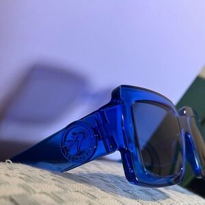 Longchamp Sunglasses New LO743S color blue